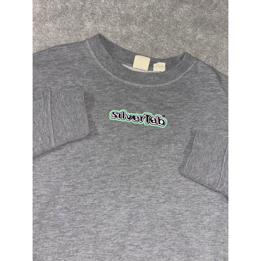 levis‎ silvertab sweatshirt womens gray large y2k vibes